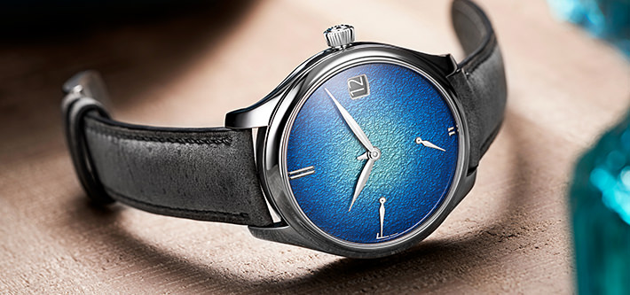 Tenacious Tantalum: Presenting The New H. Moser & Cie. Endeavour Perpetual Calendar Tantalum Blue Enamel