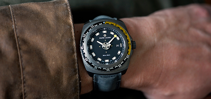 Into The Deep Blue: Favre Leuba's Dive Series From The Raider Collection