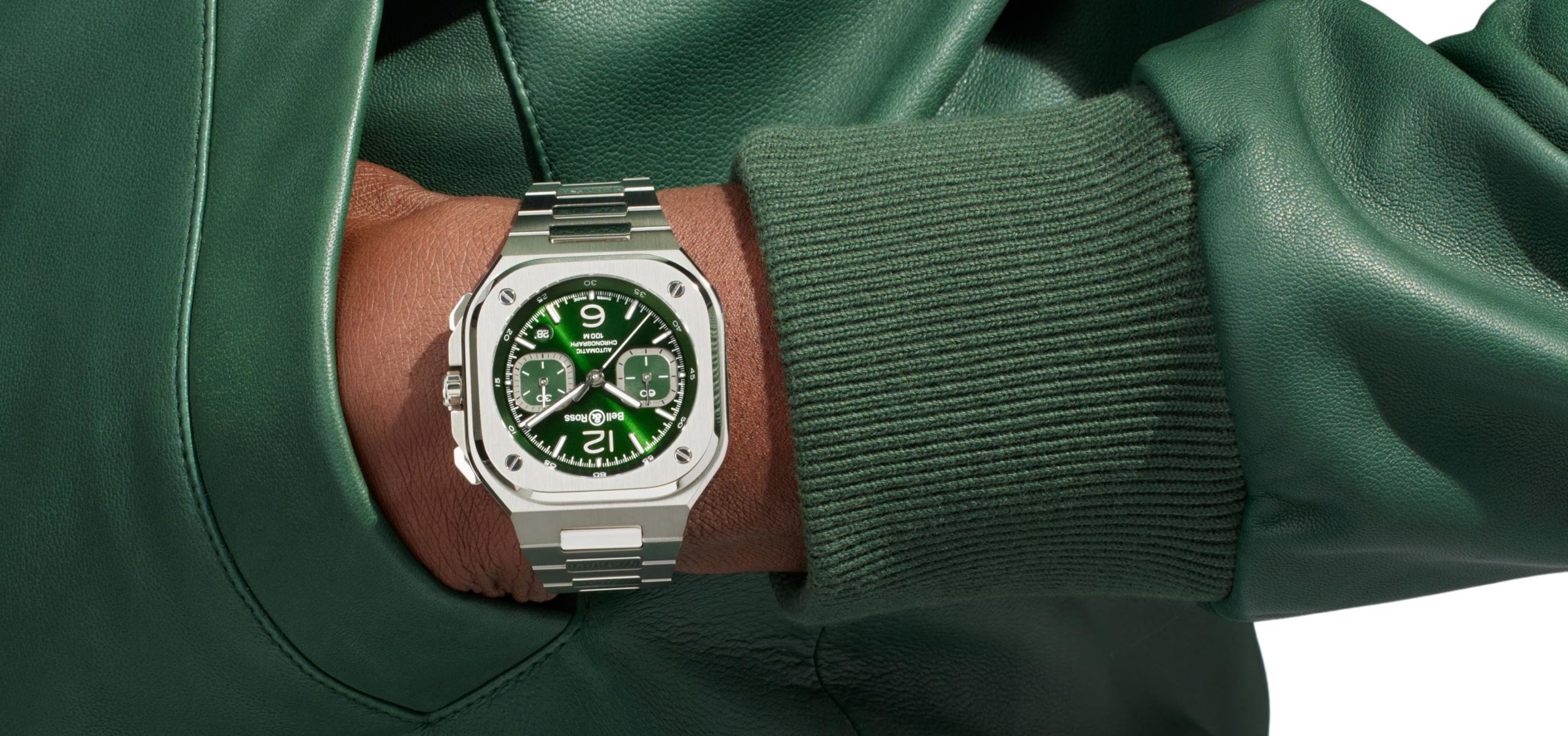 Embrace Green With The New Bell & Ross BR 05 Chrono Green Steel