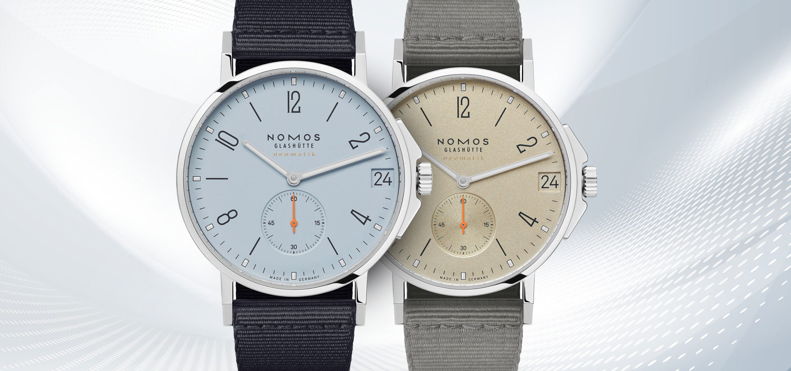 Cool, Summer Vibe: Nomos Glashütte Ahoi Neomatik 38 Date Sky And Sand