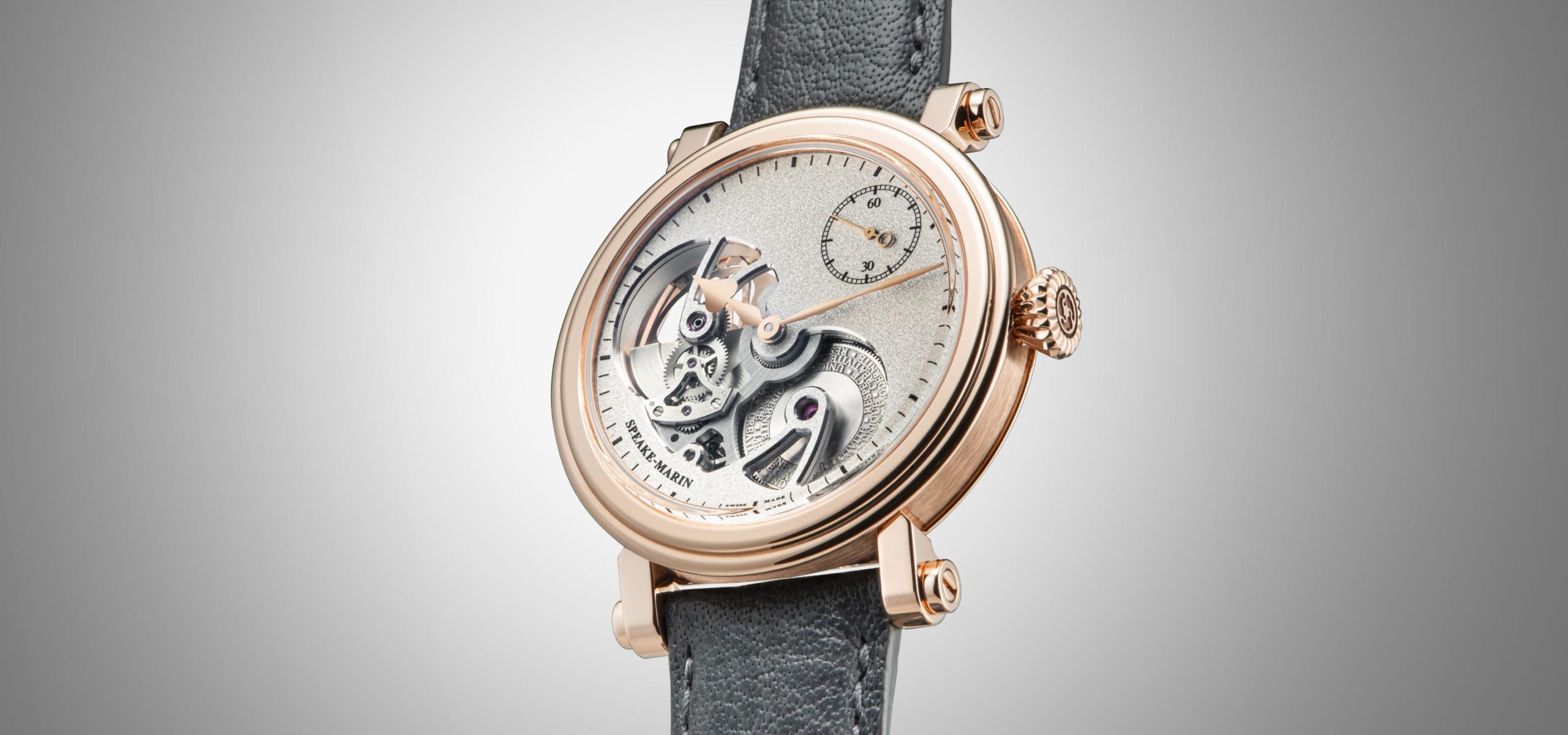 A Sandblasted Showcase: Introducing the Speake-Marin One & Two Openworked Sandblasted