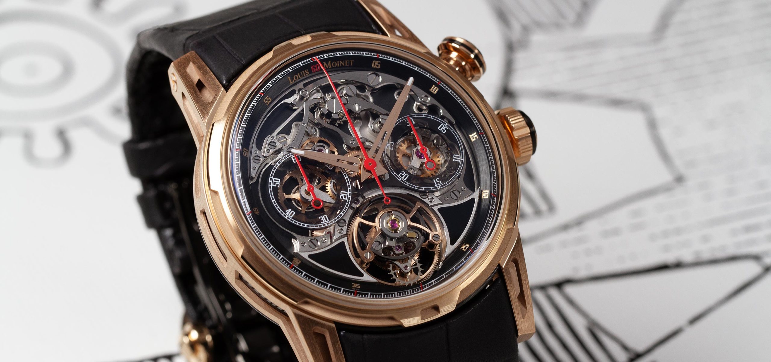 The Charm Of The Black Onyx: Louis Moinet Impulsion Onyx Chronograph