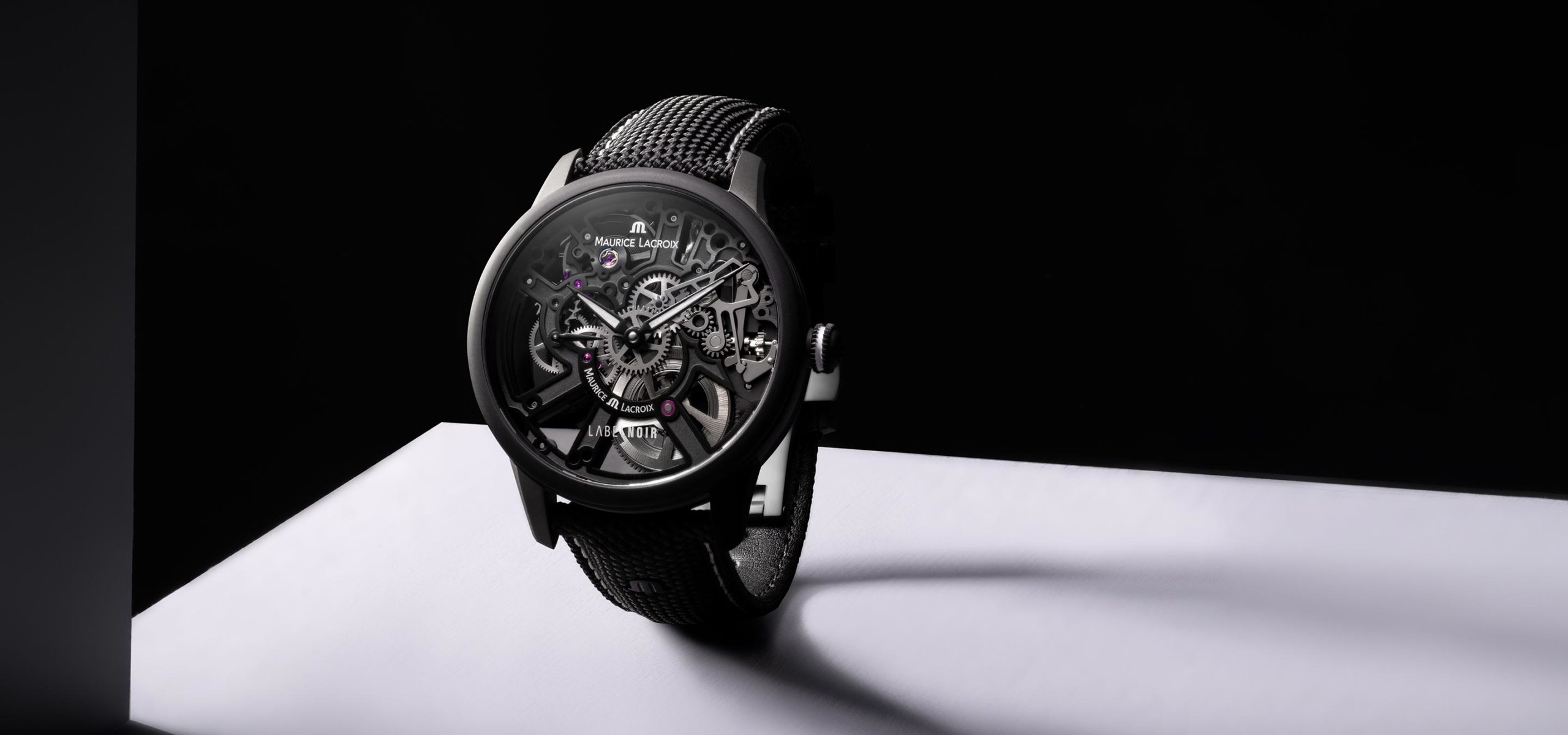 Monochromatic Masterpiece: Introducing The Maurice Lacroix Masterpiece Skeleton Label Noir Edition