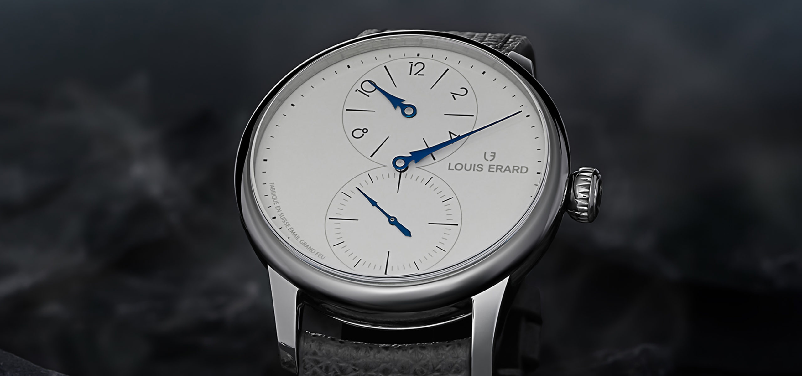 The Allure Of A Cool White Dial: Louis Erard Le Régulateur Grand Feu Enamel