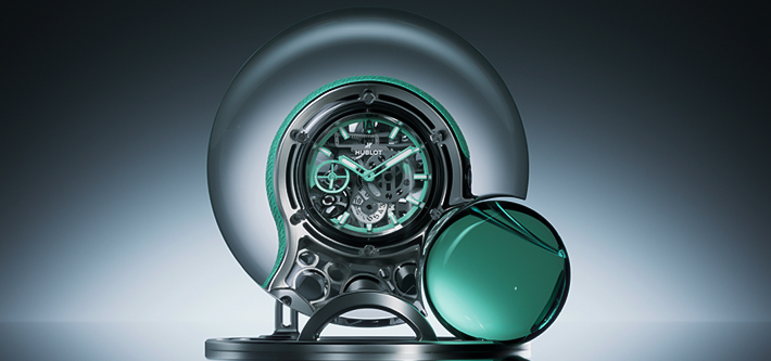 Clear And Green: Hublot X Daniel Arsham Droplet