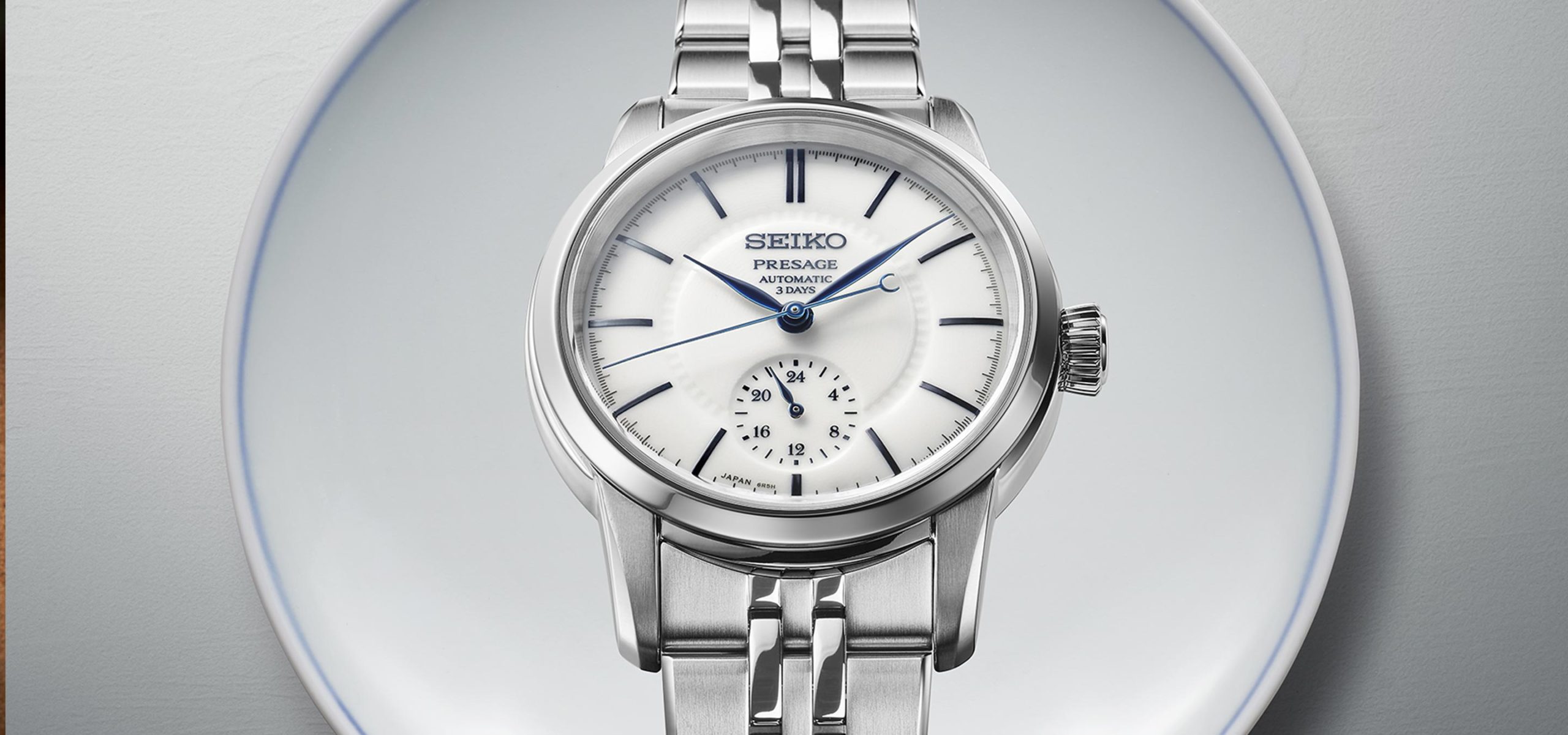 The Seiko Presage Craftsmanship Series Gets A New Arita Porcelain Dial SPB445 Model