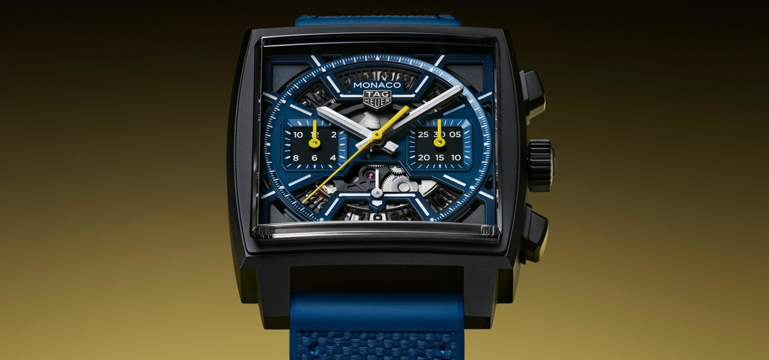 TAG Heuer’s Latest Monaco Chronograph Skeleton In Dark Blue: Continuing A Legacy Of Motorsports