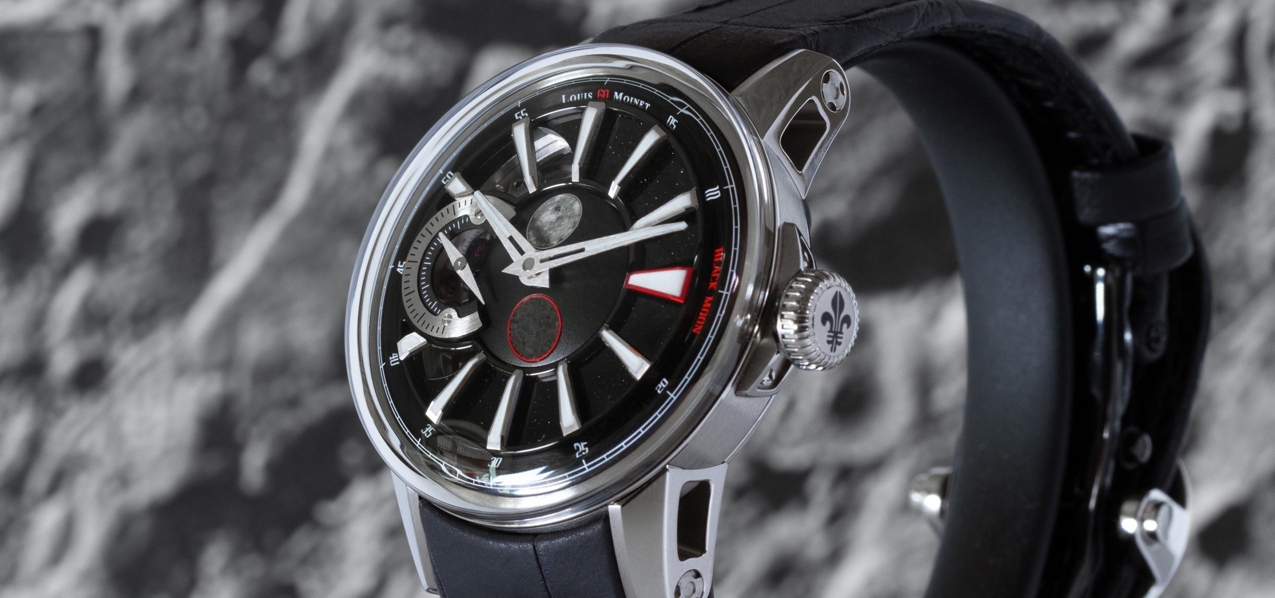 Moon Phase Meets Meteorite Marvels: Introducing The Louis Moinet Black Moon