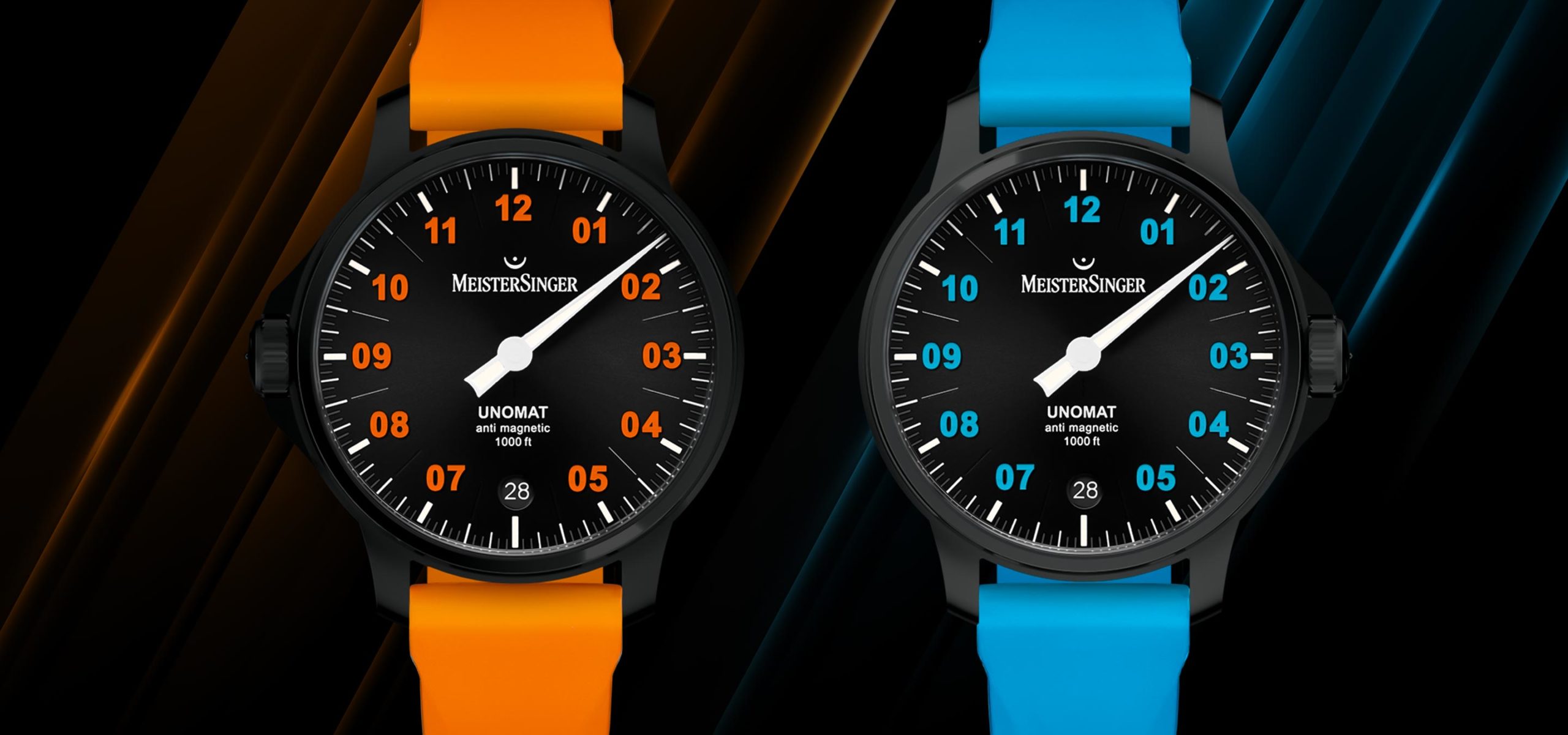 A Vivid Duo: MeisterSinger Introduce Two Limited-Edition Unomat Models In Bright Hues